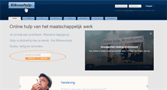 Desktop Screenshot of klikvoorhulp.nl